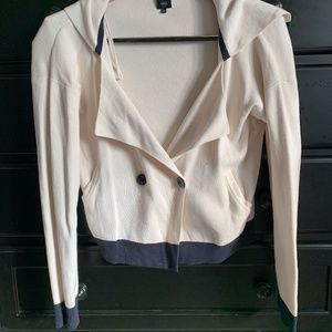 Simon's Medium Double Breasted Cotton Sweater, TWIK